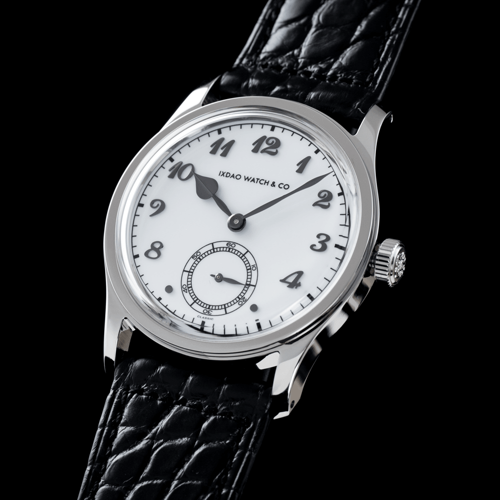 JD-X06S - White Enamel Dress Watch Quartz