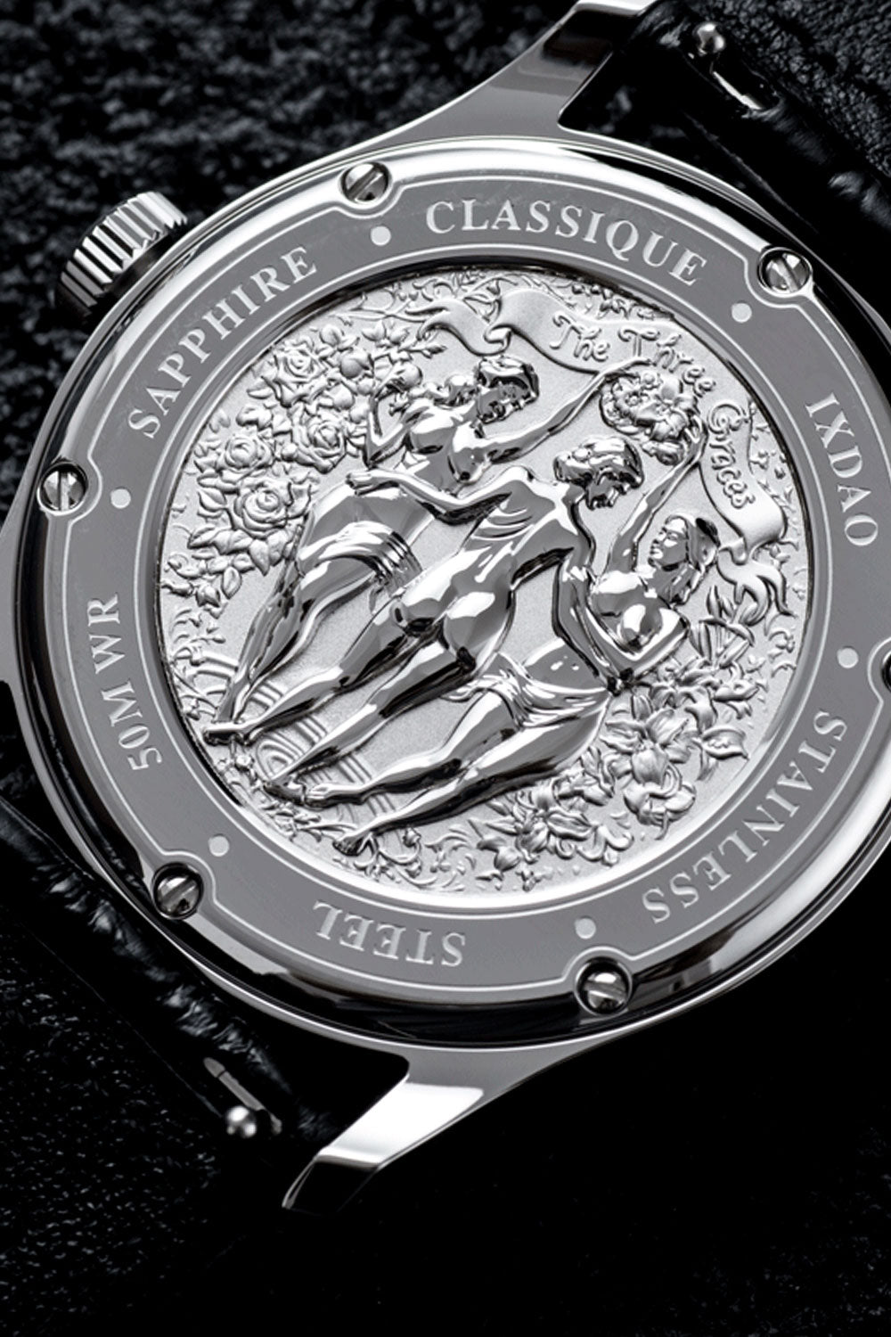 JD-X06S - Black Dress Watch Quartz