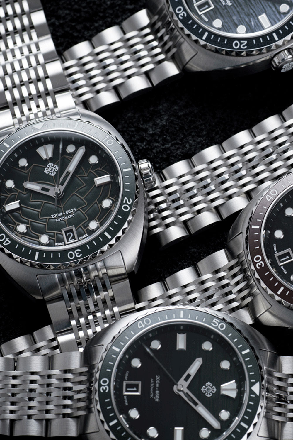 Abalone Diver - Green Dragon Automatic Original Design Watch