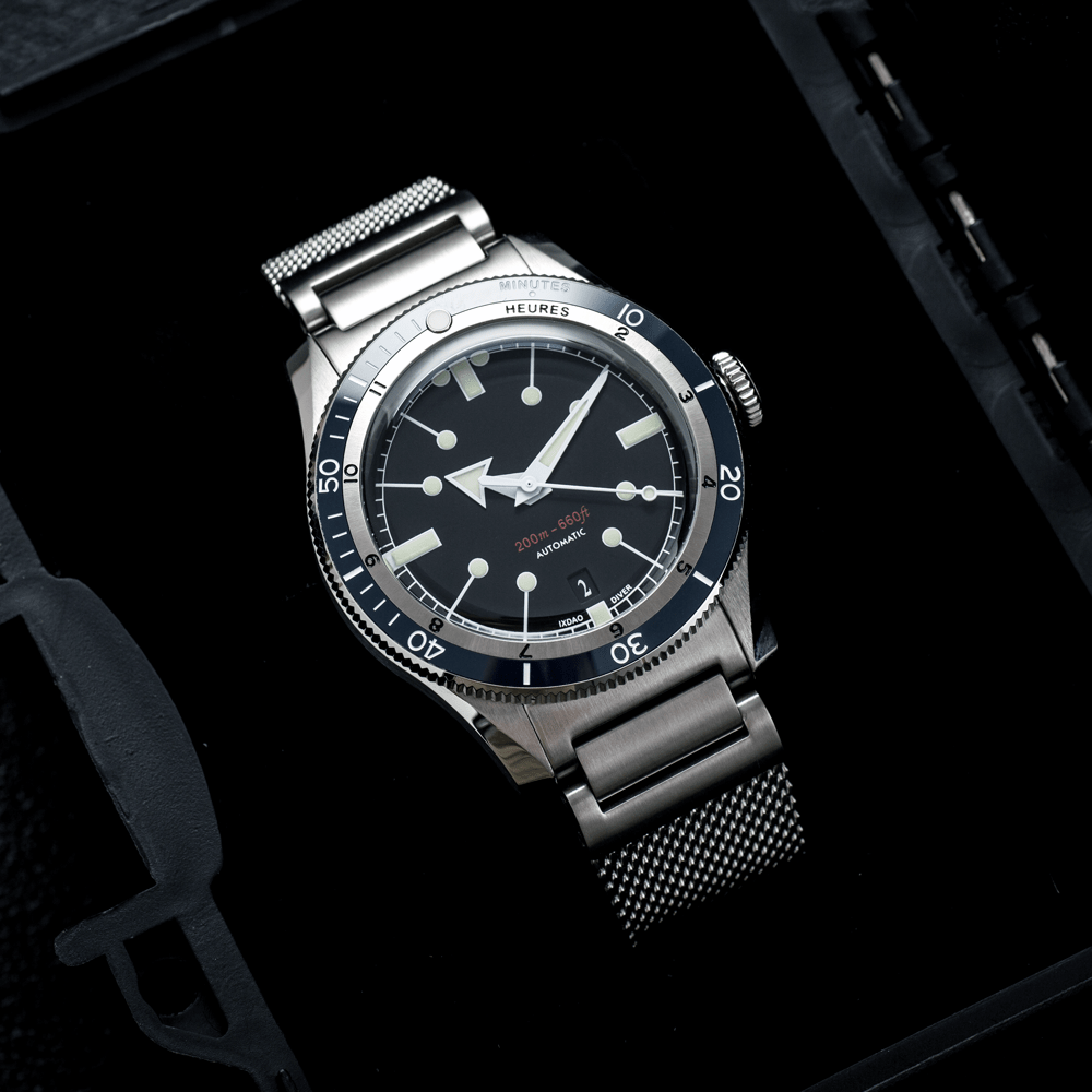 The 5303 Diver - Blue ceramic - Ixdao Watches