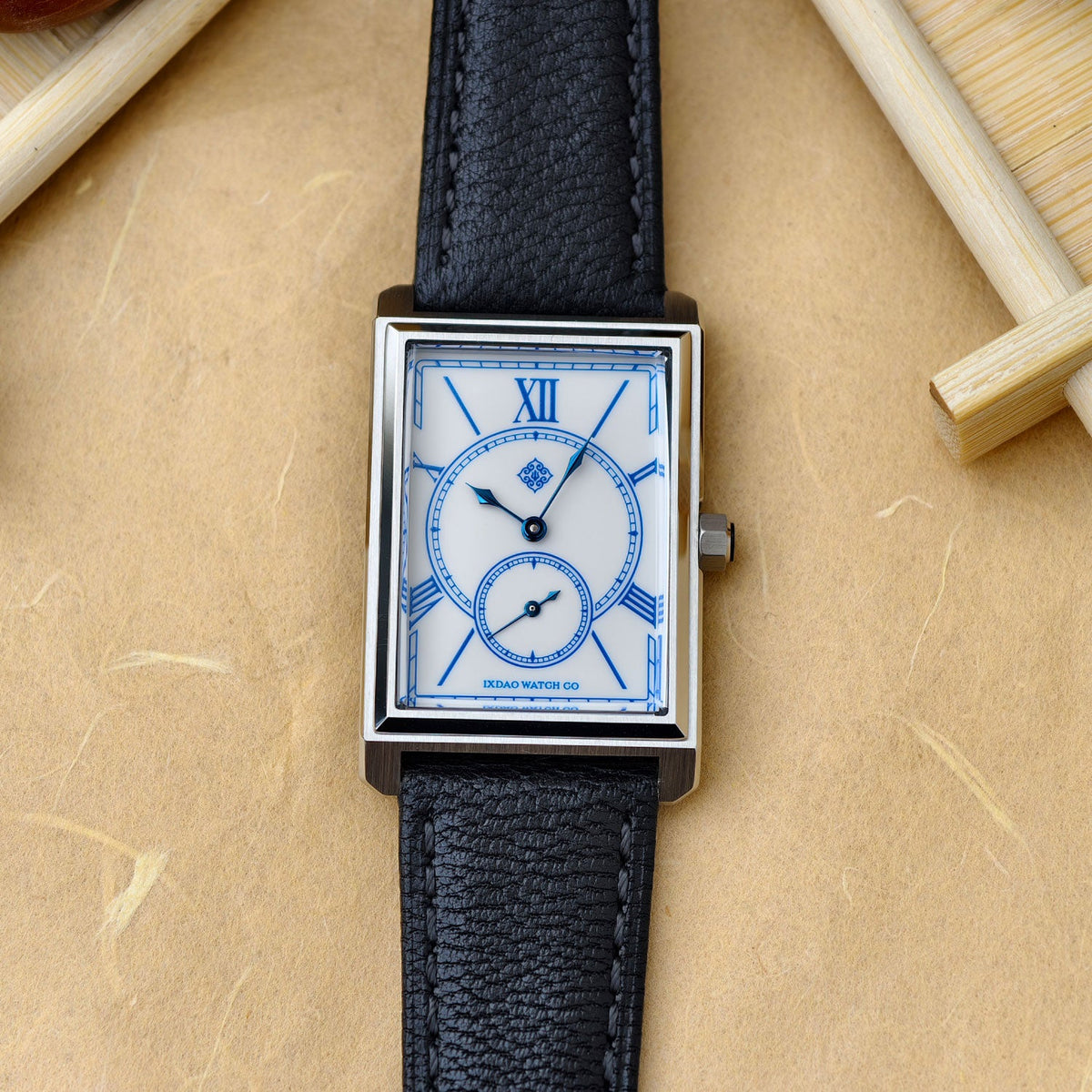 The Tank - White Enamel - Ixdao Watches